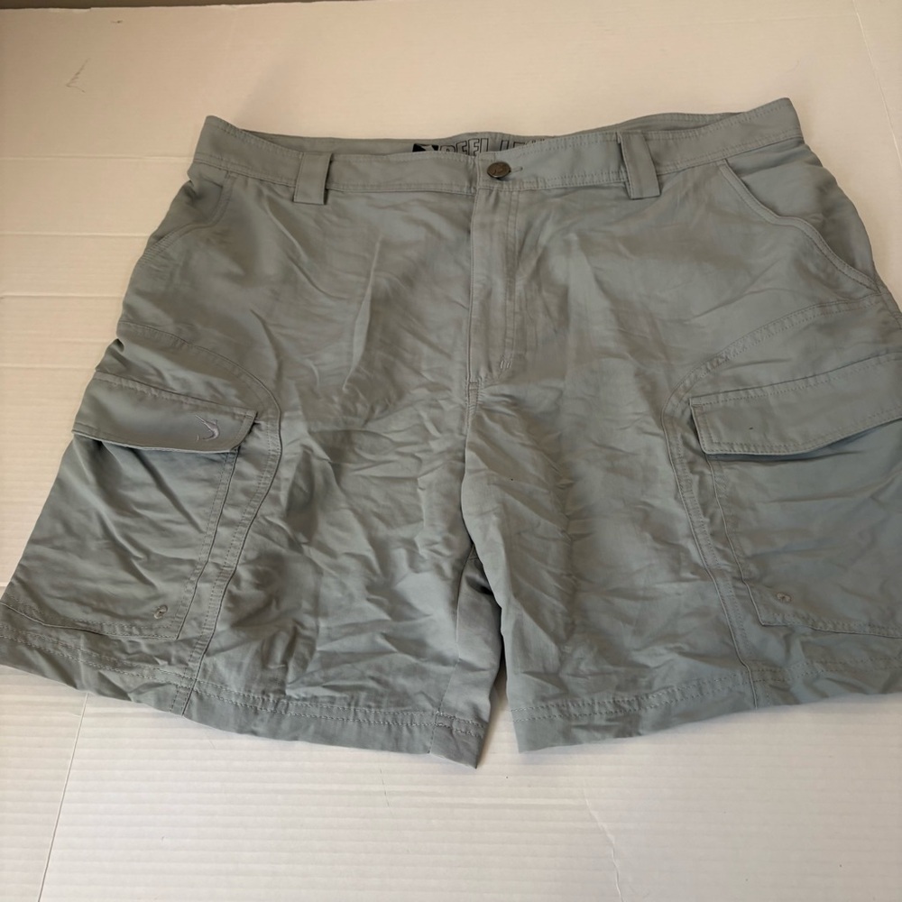 REEL LEGENDS Gray Fishing Shorts